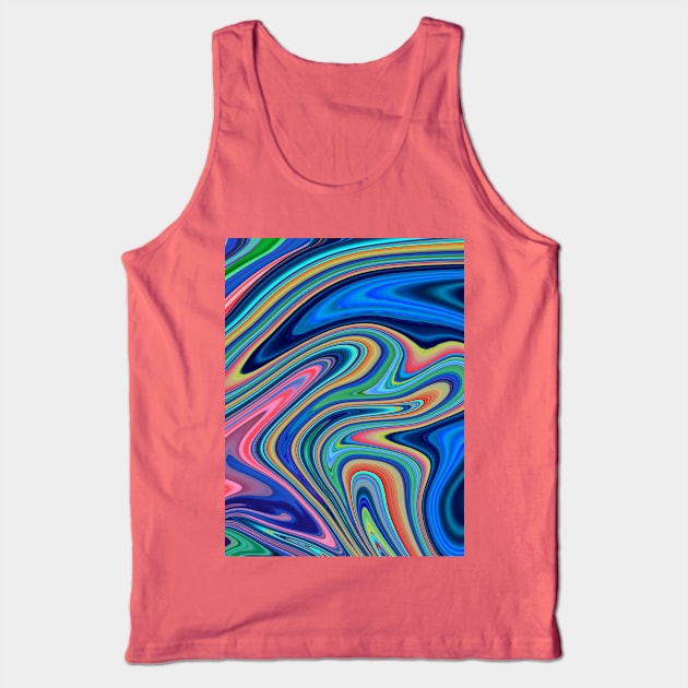 Mix Colors D Tank Top by Visualsofmh